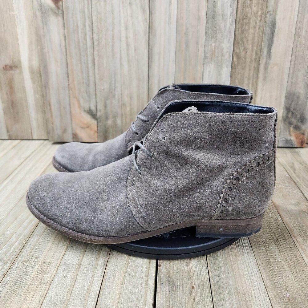 Womens Franco Sarto size 10 Ankle High Leather Bootie Boots